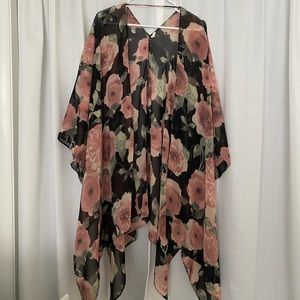 Pinkblush Floral Kimono